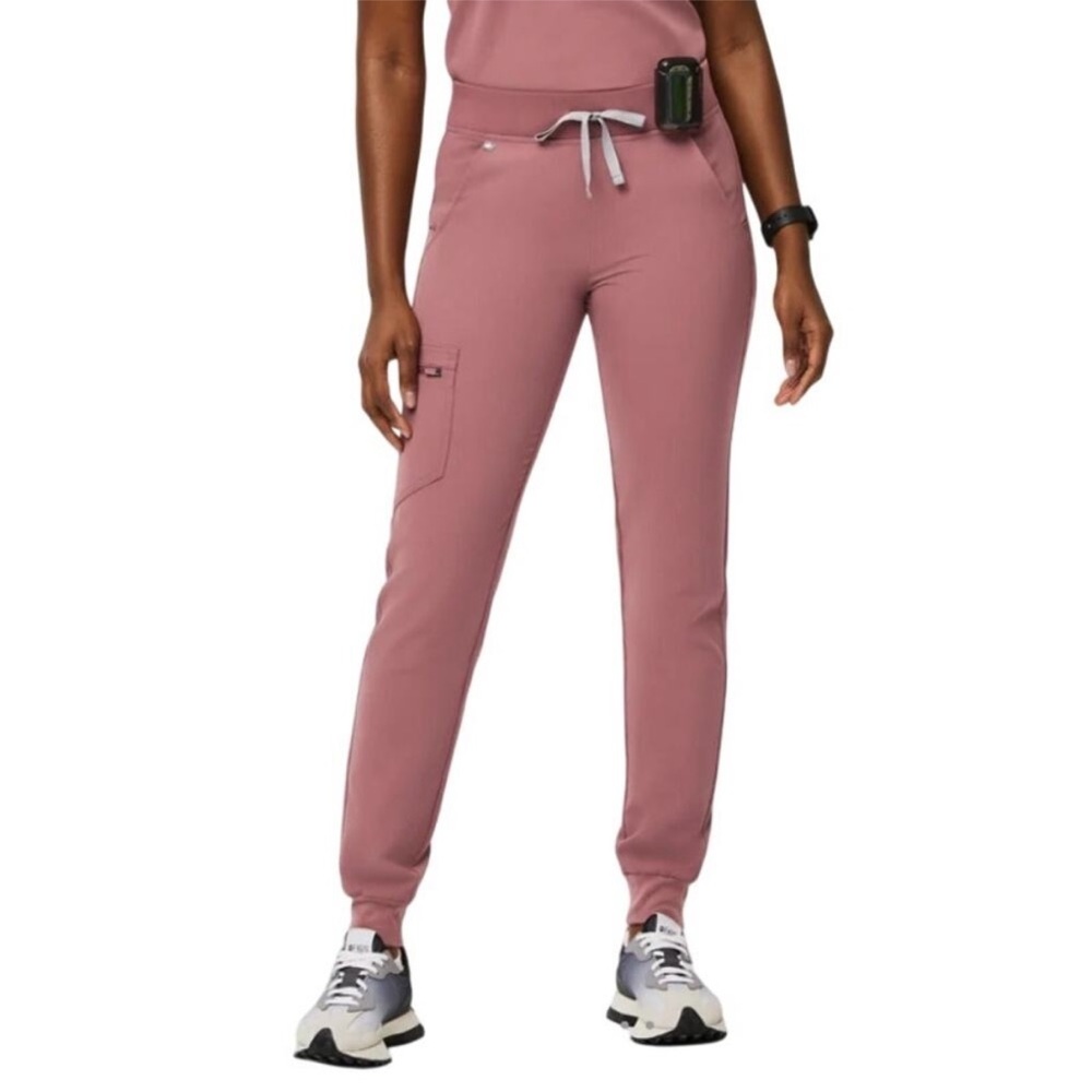 Figs Zamora Jogger Scrubs Pants Mauve size XXL
